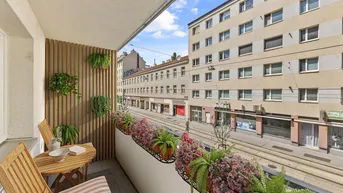 Expose Freundliche 4-Zimmer-Wohnung mit Loggia in Bestlage beim Augarten