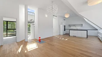 Expose Luxuriöse 3-Zimmer-Dachgeschosswohnung mit exklusivem Flair nähe Kutschkermarkt