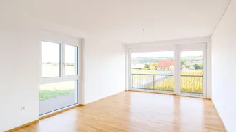 Expose Traumhafte Eckwohnung in Traismauer, NÖ - 3 Zimmer und Balkon mit Grünblick!