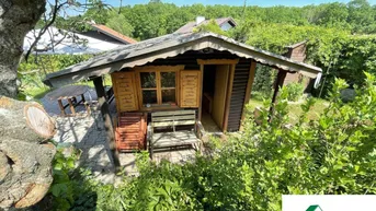 Expose renoviertes Sommerhäuschen (Tiny House) auf schönem Baugrund mit Seebenützung zu vermieten