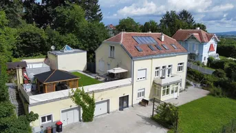 Expose Jahrhundertwendehaus im Villenviertel – Waldrandlage, zentrumsnah, mit Sauna, Pool, Garagen und bester Anbindung - Wohnen und Arbeiten im Kurort