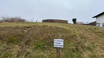Expose Baugrund mit schöner Fernsicht zu verkaufen