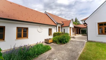 Expose TRAUSDORF Exklusiver Streckhof mit Yogahaus – Wohnoase &amp; Arbeitsraum mit Stil in Trausdorf an der Wulka