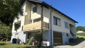 Expose Wohnhaus mit Garage auf traumhaftem Grundstück am Waldrand mit herrlichem Ausblick zu verkaufen