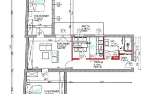 Expose ERSTBEZUG nach Renovierung – großzügige Wohnung im Zentrum mit Terrasse zu vermieten