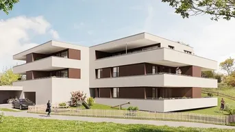 Expose Neubau: Hochwertige 3 Zi Wohnung in grüner Lage