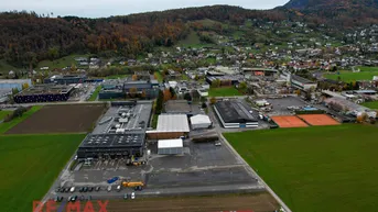 Expose Die Erreichbarkeit dieser Fläche ist unschlagbar: ca. 5.903 m² Lagerplatz in der Mitte von Vorarlberg