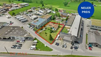 Expose Grundstück im Industriegebiet von Dornbirn zu verkaufen, Widmung BB-II