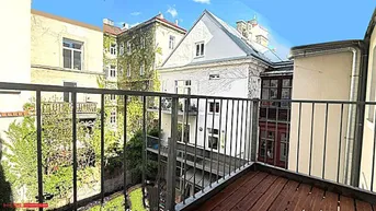 Expose FAST 4. BEZIRK - BALKONERSTBEZUG in TOPLAGE - GRÜNBLICK - RESTAURIERTES BIEDERMAIERJUWEL