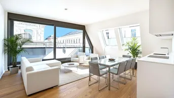 Expose FAST 4. BEZ. - GENIALER DACHERSTBEZUG - LOGGIA - 2 ZIMMER - SONNIGER CITYBLICK - PERFEKTER GRUNDRISS - EIN HIGH END PROJEKT