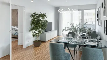 Expose | 1 MONAT MIETFREI | GREENCITY | TOLLE 2-ZIMMER-WOHNUNG MIT FREIFLÄCHE
