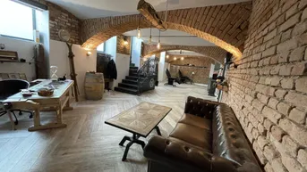 Expose GESCHÄFTSFLÄCHE UND STYLISCHES SOUTTERAIN MIT LOFT-FLAIR