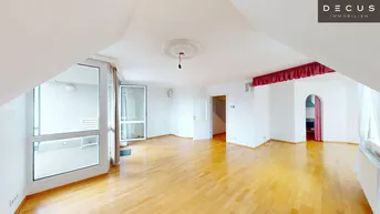 Expose FAMILIENWOHNUNG | LEBEN IM PARK | DACHGESCHOSS | 4 ZIMMER | BALKON