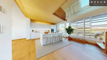 Expose | EXKLUSIVE &amp; LICHTDURCHFLUTETE DACHGESCHOSS - MAISONETTE - WOHNUNG MIT BLICK AUF DEN SCHLOSSBERG | PRIVATER LIFTZUGANG | 2 TERRASSEN | TOP LAGE