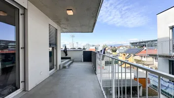 Expose Neuwertige und schöne 3 Zi Wohnung mit Balkon und XXL-Terrasse in Graz - Liebenau