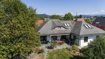 Expose 270m² gepflegter Bungalow (Zweifamilienwohnhaus) mit ausgebautem Dachgeschoss und 1.318m² Grund in Viktring in TOPLAGE