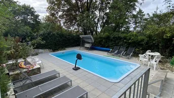 Expose Großzügige 5 Zimmer Wohnung in Toplage mit Terrasse und Pool - Gartenmitbenützung