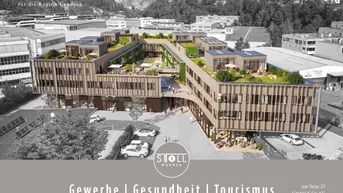 Expose atrium3 – Gewerbe, Gesundheit, Tourismus - Innovationsraum für die Region Landeck