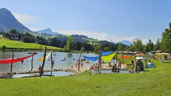 Expose Objekt. Nr.: W1003 - WALCHSEE - FREIZEIWOHNSITZ - Tiroler Landhaus mit Galerie mit Gartenhaus in Bestlage mit Blick auf den Kaiser