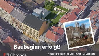 Expose Neubau-Dachgeschosswohnung mit bis zu 6 Meter Raumhöhe im Herzen von Graz - St.Leonhard!