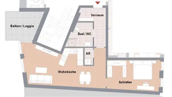 Expose Kaufnebenkosten-AKTION! Neubauprojekt - St.Leonhard! Große 2-Zimmerwohnung mit Innenhofbalkon!