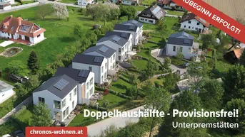Expose Vorverkaufs-AKTION! Baubeginn Erfolgt! Neubau-Doppelhaushälfte in Unterpremstätten! Moderne Wohnanlage mit nur 10 Einheiten!