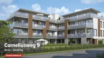 Expose VERKAUFSSTART! Neubauprojekt in Ruhelage in Gösting! Ca. 42m² 2-Zimmerwohnung mit Westbalkon!