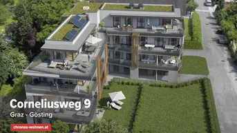Expose VERKAUFSSTART! Neubauprojekt in Ruhelage in Gösting! 2-Zimmerwohnung mit SÜD-Balkon!