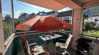 Expose Vomp: 3-Zimmer-Terrassenwohnung mit Veranda und Tiefgaragenabstellplatz
