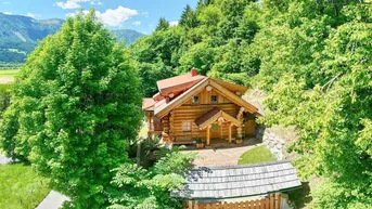 Expose Kanada- Style Rundholz- Neubau, Sonnenseite Drautal - Weißensee
