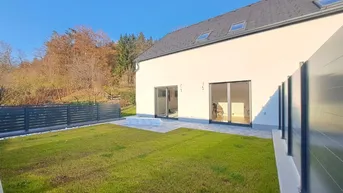 Expose Hart bei Graz! NEUBAU! Letzte Gartenwohnung mit Option auf zwei Tiefgaragenplätze und großen KELLERRAUM !