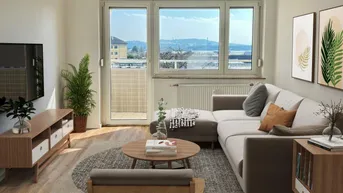 Expose Wunderschöne, renovierte 3-Zimmer-Wohnung in Kalsdorf nahe dem Hauptplatz – mit Loggia und Parkplatz