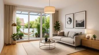 Expose Hart bei Graz! Sonnige 3 Zimmer Wohnung mit TOP Ausstattung und großem Süd-Balkon !!!