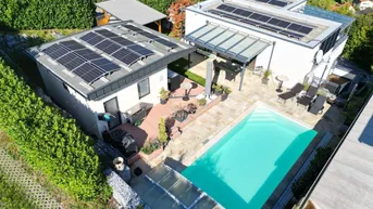 Expose Stattegg! Villa der Extraklasse, Pool, Saunahaus, sonnige Aussichtslage einfach perfekt!