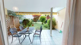 Expose Zwei-Zimmer-Wohnung mit Potenzial zur Drei-Zimmer-Wohnung und 120m² großen Garten in Süd-West-Ausrichtung