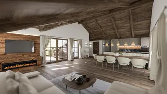 Expose W9 Toblach: Residence Schacher: Ihre exklusive Penthousewohnung im 2. Obergeschoss mit Balkon, Loggia und Keller.