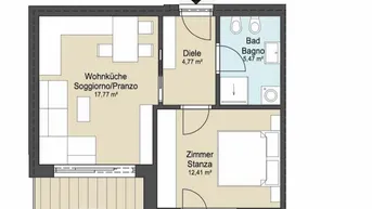 Expose 2-Zimmerwohnung mit Terrasse im Neubau Residence Maurerhäusl