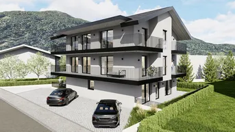 Expose W3 Olang: Plunger Residence: Moderne 2-Zimmerwohnung im 1. Obergeschoss mit Balkon, Keller – frei &amp; als Zweitwohnsitz nutzbar