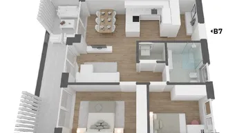 Expose B7 Brixen: Ihr exklusives Zuhause mit großzügigen Fenstern, modernem Komfort und großer Terrasse. Entdecken Sie Ihre 4-Zimmer-Wohnung im 2. Obergeschoss – ein Lebensraum voller Freiheit. 