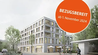 Expose Neubau: Exklusive 3-Zimmer-Wohnung mit einmaligem Ausblick übers Rheintal