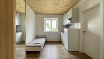 Expose Platzsparend &amp; stilvoll - 1-Zimmer-Dachgeschosswohnung in Lustenau