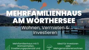 Expose MEHRFAMILIENHAUS am WÖRTHERSEE – Wohnen, Vermieten &amp; Investieren