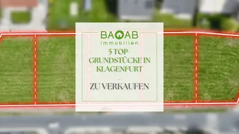 Expose Top-Grundstücke in Klagenfurt | Ruhige Lage &amp; gute Infrastruktur