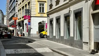 Expose ECKLOKAL /// GROSSE FENSTER /// GESCHÄFTSLOKAL BEI DER KÄRNTNER STRASSE, KAUFHAUS STEFFL