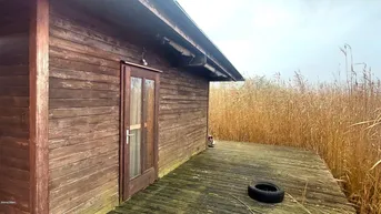 Expose 2 Seehütten in Rust am See, Offenes Wasser &amp; südliche Ruster Bucht