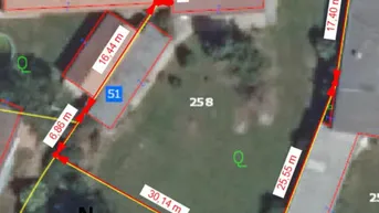 Expose 953m² kompaktes Baugrundstück, sonnige Ruhelage mit Altbestand