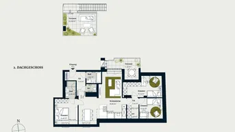 Expose 4-ZIMMER DG WOHNUNG MIT ROOFTOPTERRASSE