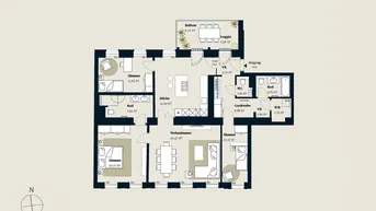 Expose FAMILIENALTBAU MIT 3 ZIMMERN UND FREIFLÄCHE