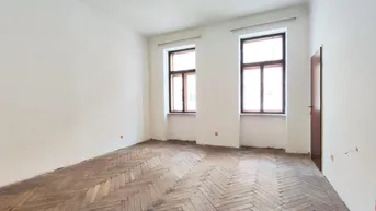 Expose MATZNERPARK-NÄHE : Altbauwohnung mit Potential in ruhiger Lage