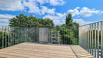 Expose BLICK INS GRÜNE : 3-Zimmer Wohnung mit 9,80m² Balkon in Ruhelage